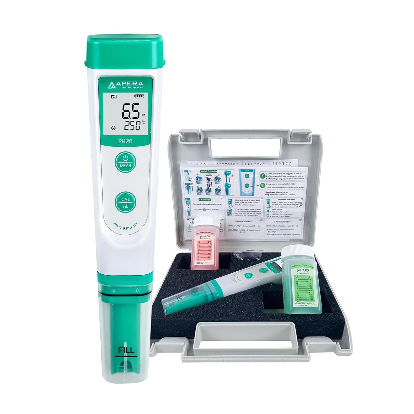 Apera PH20 Waterproof pH Tester Kit